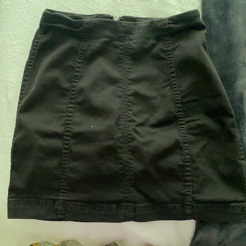 Free People | Black mini skirt
